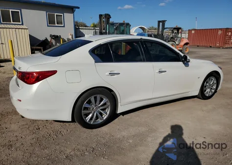 2015 Infiniti Q50 Base from USA, damaged, VIN JN1BV7AP7FM333864